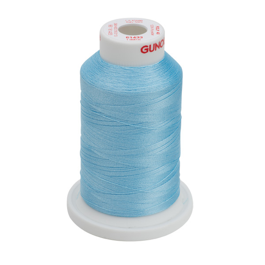 Gunold Embroidery Thread - POLY 40 - 1000m - 61433 - Pale Sky Blue