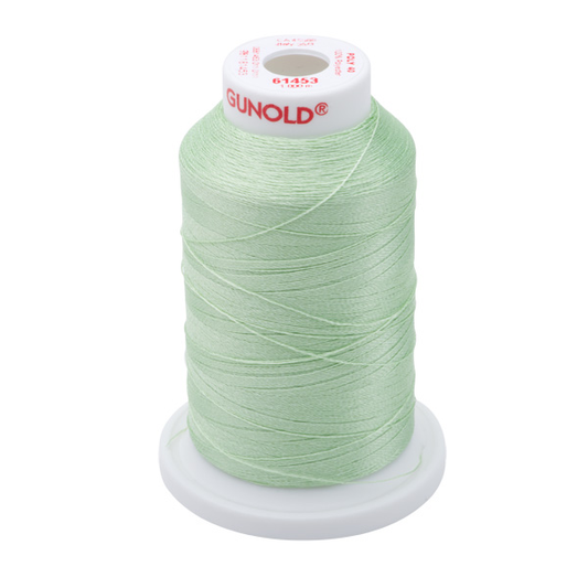 Gunold Embroidery Thread - POLY 40 - 1000m - 61453 - Light Mint Green