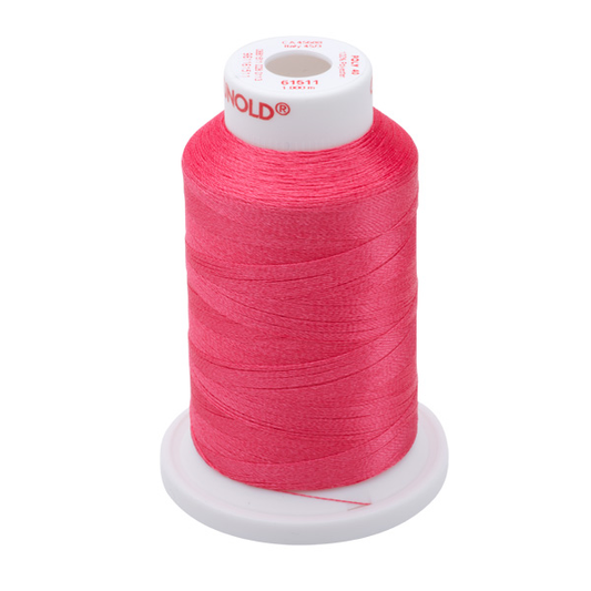 Gunold Embroidery Thread - POLY 40 - 1000m - 61511 - Deep Rose