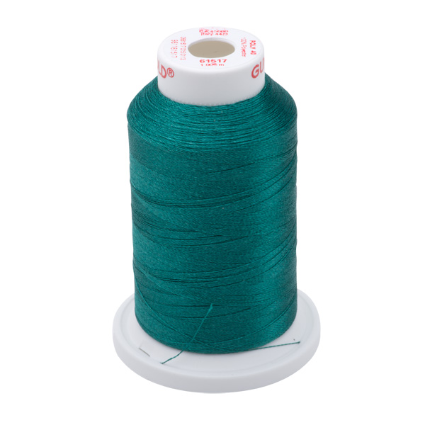 Gunold Embroidery Thread - POLY 40 - 1000m - 61517 - Coachman Green