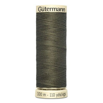 Gütermann Creativ Sew-all Thread 100m Colour Number: 676 - Khaki Brown