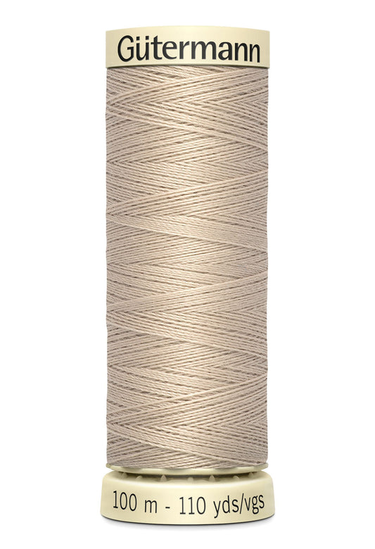 Gütermann Creativ Sew-all Thread 100m Colour Number: 722 - Beige