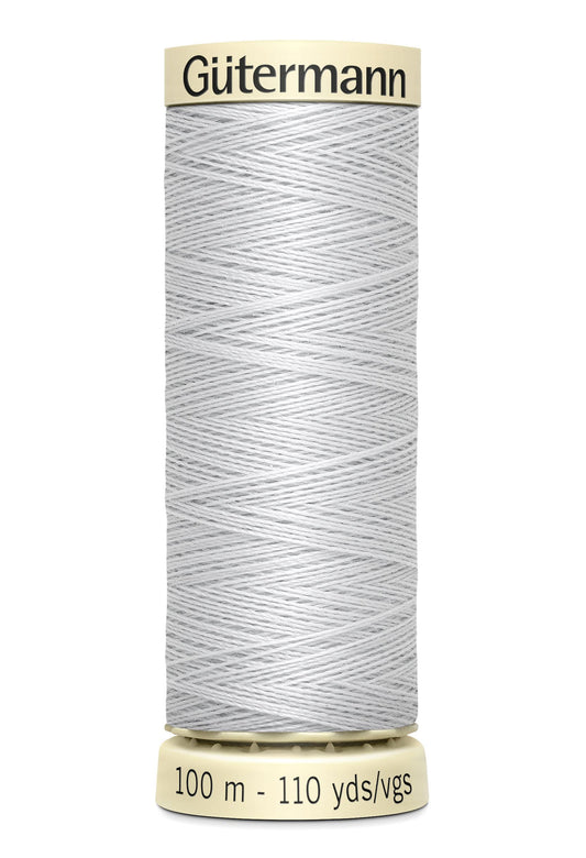 Gütermann Creativ Sew-all Thread 100m Colour Number: 8 - Silver Grey