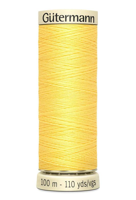 Gütermann Creativ Sew-all Thread 100m Colour Number: 852 - Yellow