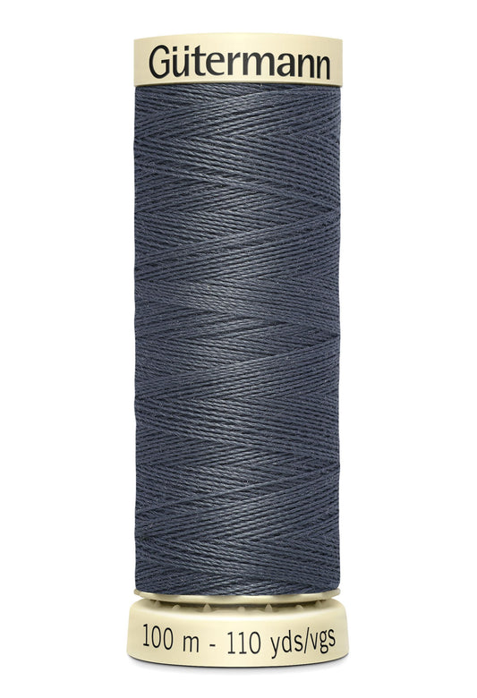Gütermann Creativ Sew-all Thread 100m Colour Number: 93 - Dark Pewter Grey