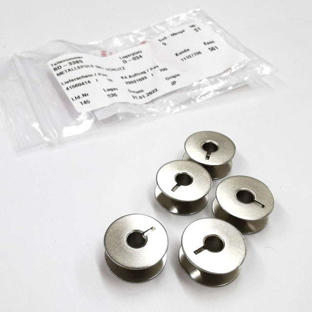 PFAFF Industrial Machine Metal Bobbins (Made in Japan)
