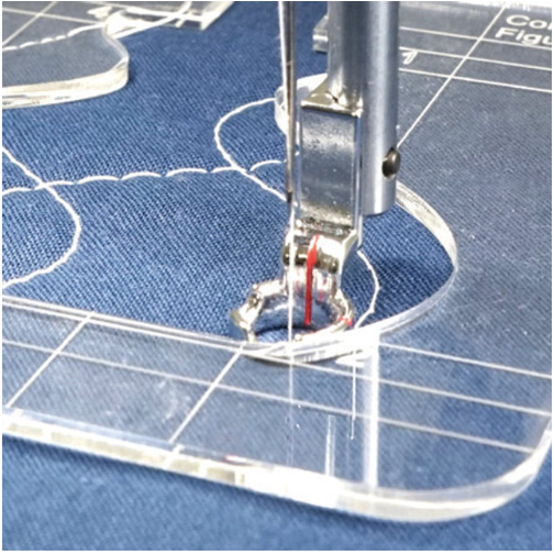 PFAFF Free Motion Ruler Foot 821164096