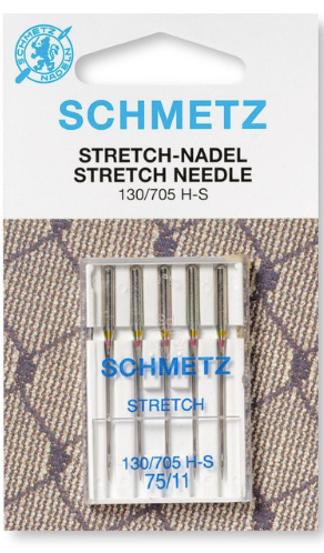 Schmetz Stretch Needles 130/705 H-S Size 75/11