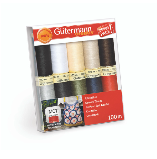 Gütermann Creativ Sew-all Thread Set - Art. 734006 Col. 1