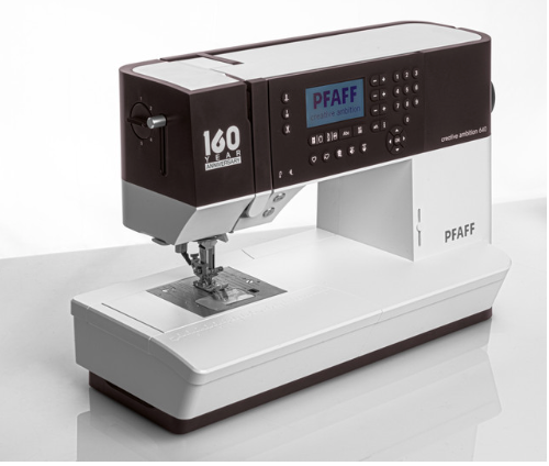 PFAFF Creative Ambition™ 640 + Free 10 embroidery thread