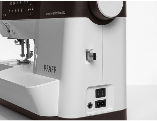 PFAFF Creative Ambition™ 640 + Free 10 embroidery thread