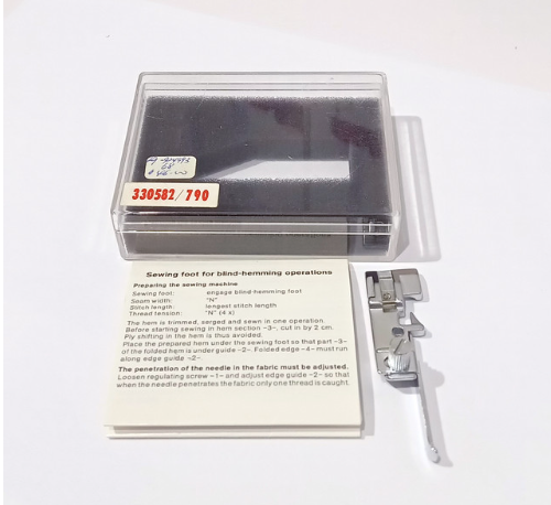 PFAFF Sewing Foot for Blind-Hemming Operation (Part Number: 2992499368)
