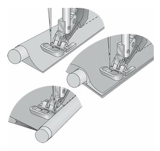 PFAFF Grand Piping Foot for IDT System 820977096
