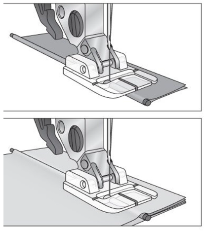 PFAFF Narrow Piping Foot 820918096