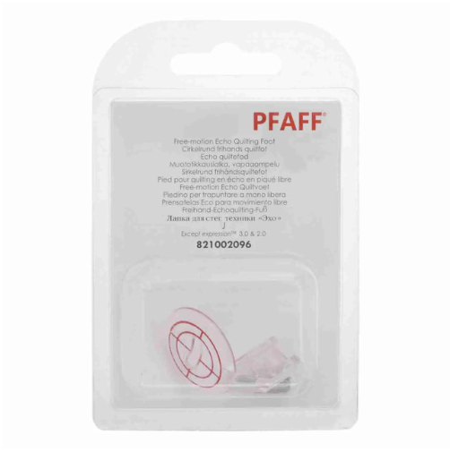 PFAFF Free Motion Echo Quilting Foot 821002096