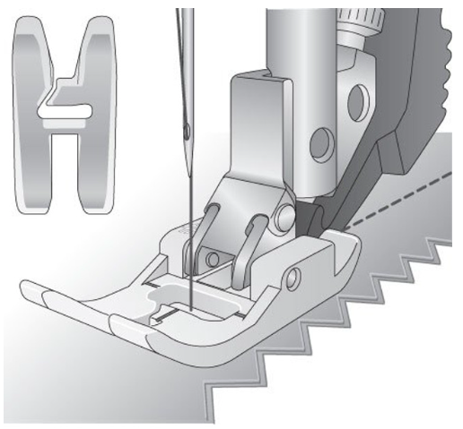 PFAFF Non-Stick Foot 820664096