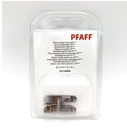 PFAFF Narrow Edge Foot for IDT™ System 821142096