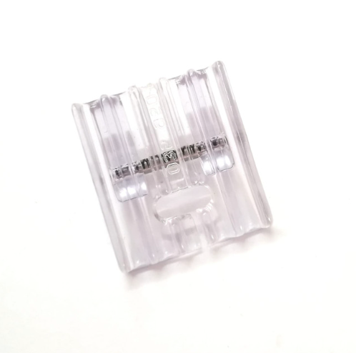 PFAFF 5 Grooved Pin Tuck Foot (Clear View) 820271096 / 93-035950-91