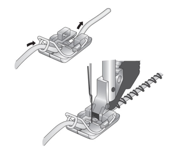 Couching/Braiding Foot for IDT™ System