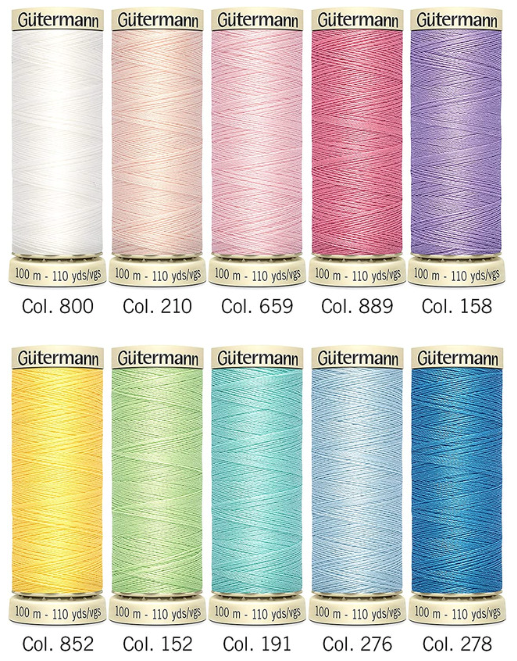 Gütermann Creativ Sew-all Thread Set - Art. 734006 Col. 2
