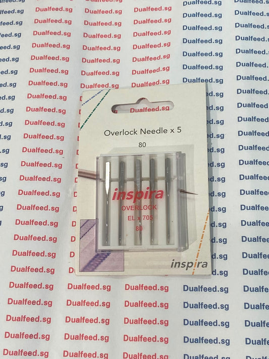 Overlock Needle X 5 ( Size 80 ) EL x 705