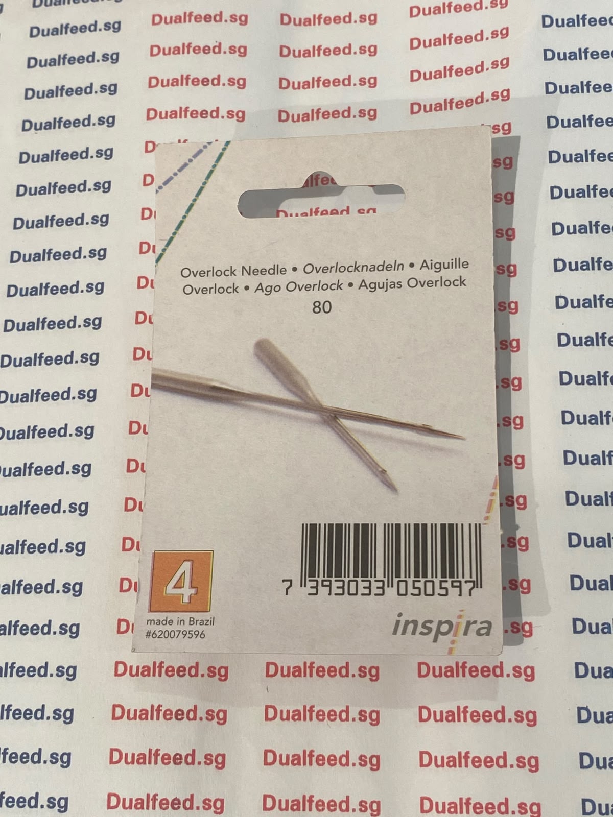 Overlock Needle X 5 ( Size 80 ) EL x 705