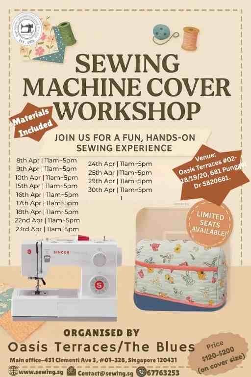 Hands-On Sewing Machine Cover Workshop | Craft Your Own Cover